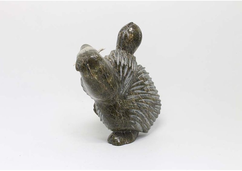 4397 Dancing musk ox by Pitseolak Qimirpik