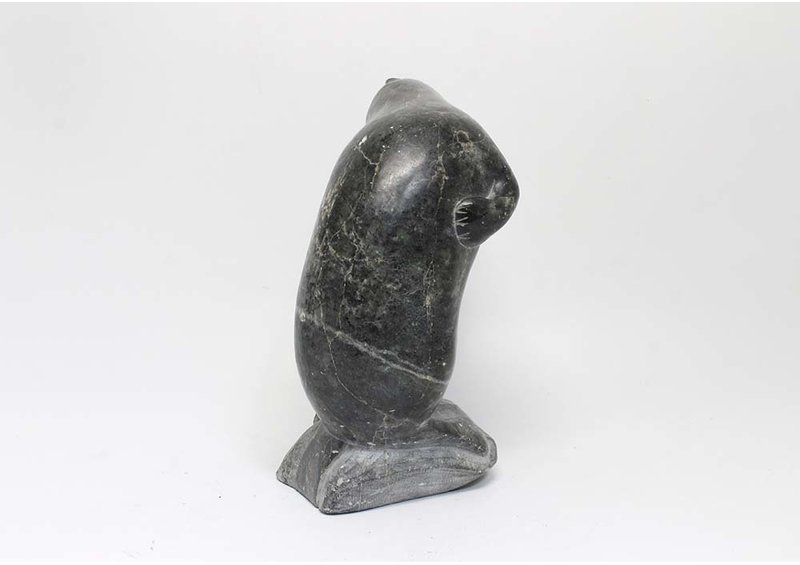 19171 Otter with fish artist unknown