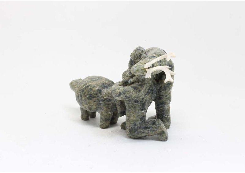 16560 Caribou hunter by Patrick Aula