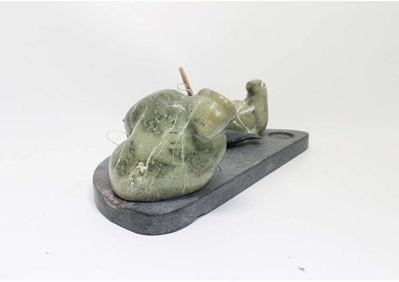 18010 Hunting scene by Rosie Kadloo