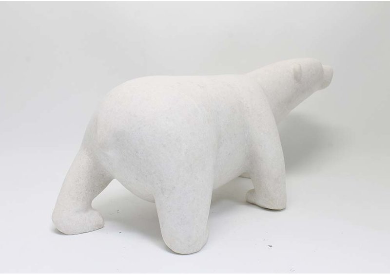 23463 Marble walking bear by Ricky Jaw
