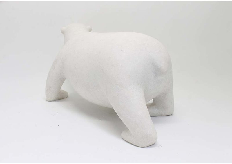 23463 Marble walking bear by Ricky Jaw