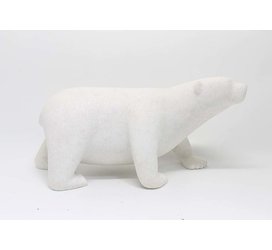 23463 Marble walking bear by Ricky Jaw