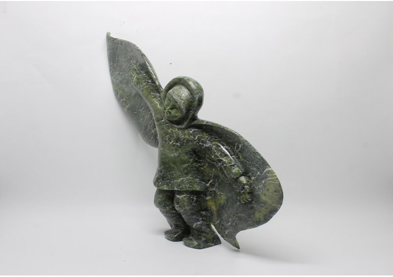 23312 Bird man by Archie Ishulutak (26-T)