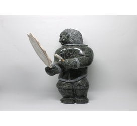 23314 Drum dancer by Archie Ishulutak