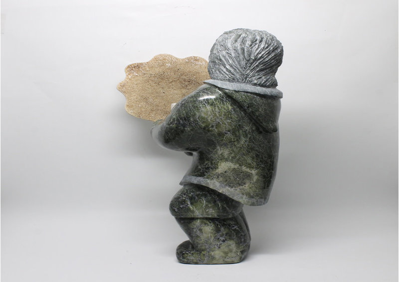 23314 Drum dancer by Archie Ishulutak (29-T)