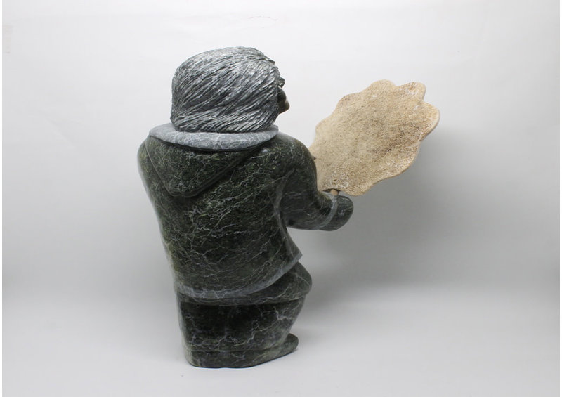 23314 Drum dancer by Archie Ishulutak (29-T)