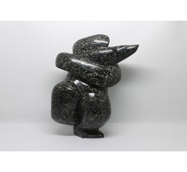 722 Dancing bear by Archie Ishulutak