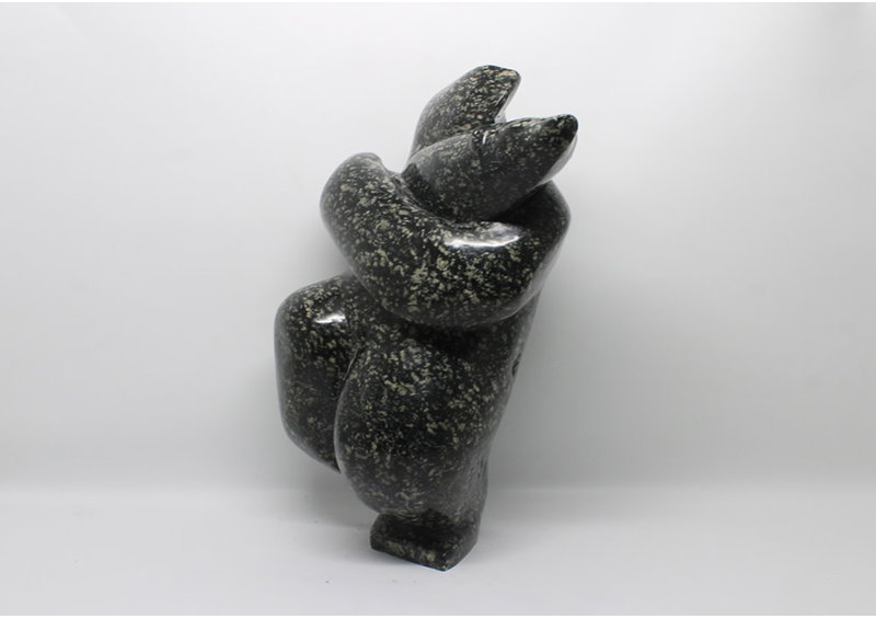 722 Dancing bear by Archie Ishulutak