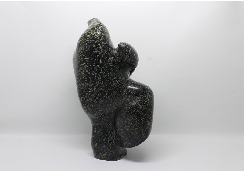 722 Dancing bear by Archie Ishulutak