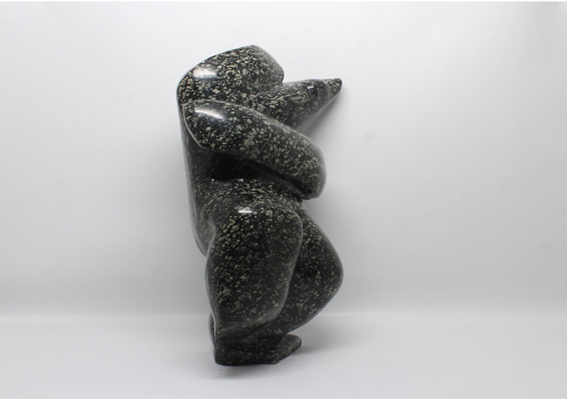 722 Dancing bear by Archie Ishulutak