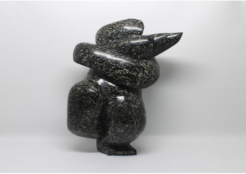 722 Dancing bear by Archie Ishulutak