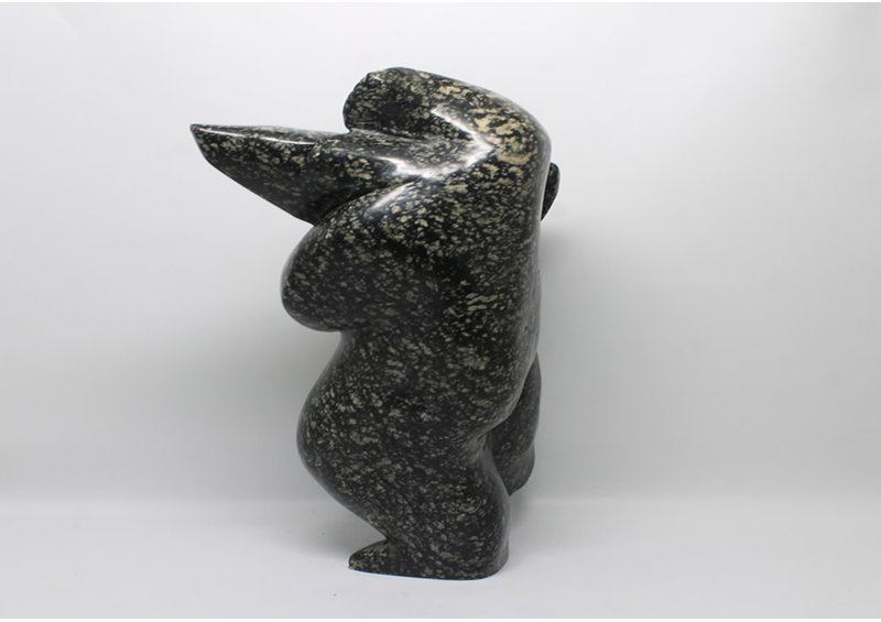 722 Dancing bear by Archie Ishulutak