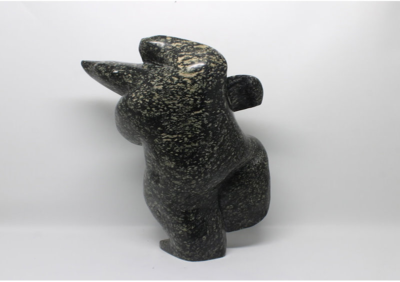 722 Dancing bear by Archie Ishulutak