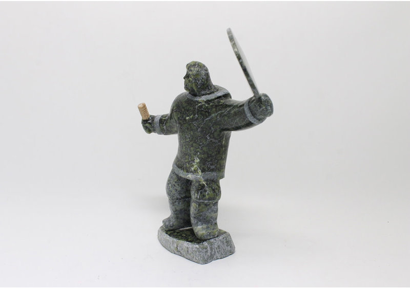 23357 Drum dancer by Archie Ishulutak (30-1)