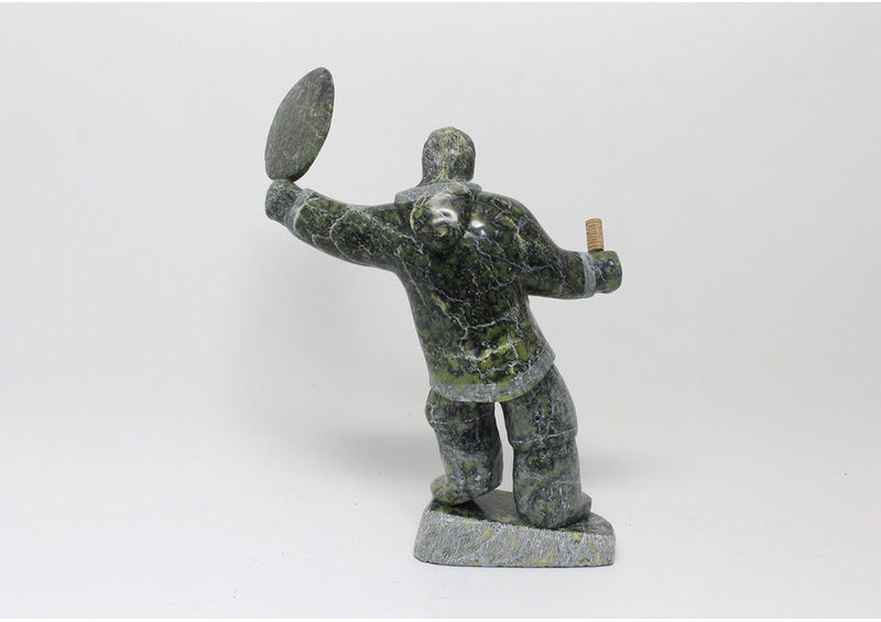 23357 Drum dancer by Archie Ishulutak (30-1)