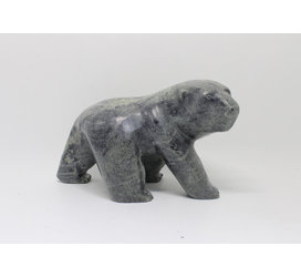 23359 Walking bear by Johnny Kilabuk