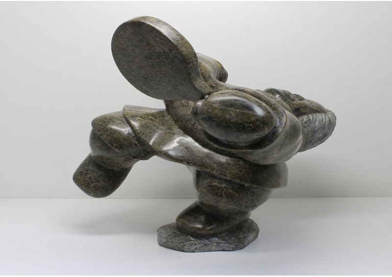 6286 Drum dancer by Aqjangajuk Shaa