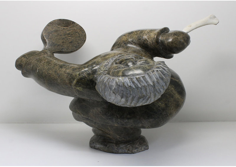 6286 Drum dancer by Aqjangajuk Shaa