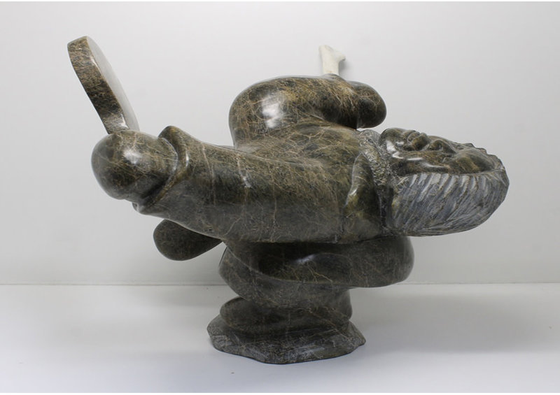 6286 Drum dancer by Aqjangajuk Shaa