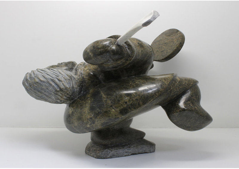 6286 Drum dancer by Aqjangajuk Shaa