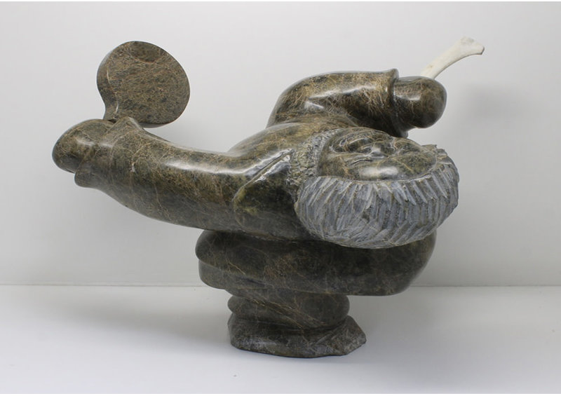 6286 Drum dancer by Aqjangajuk Shaa