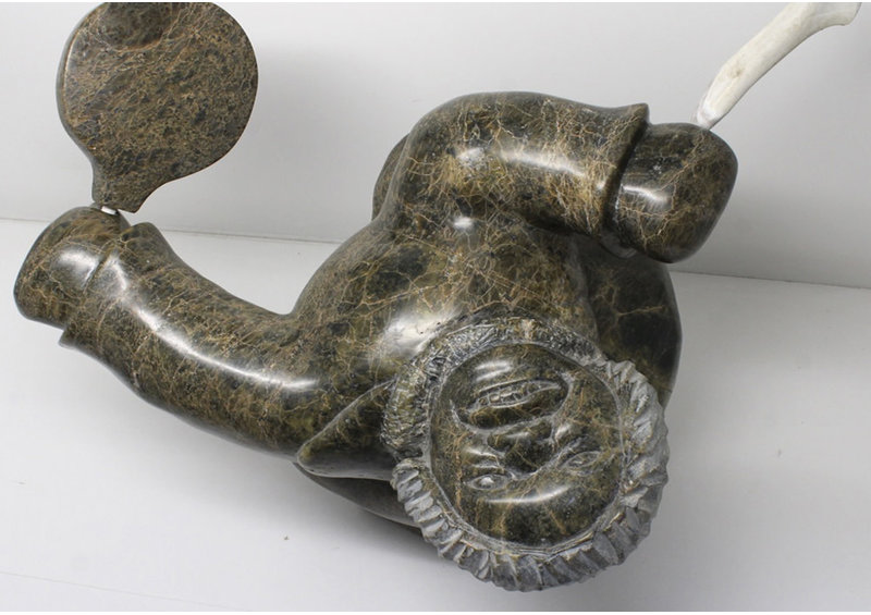 6286 Drum dancer by Aqjangajuk Shaa