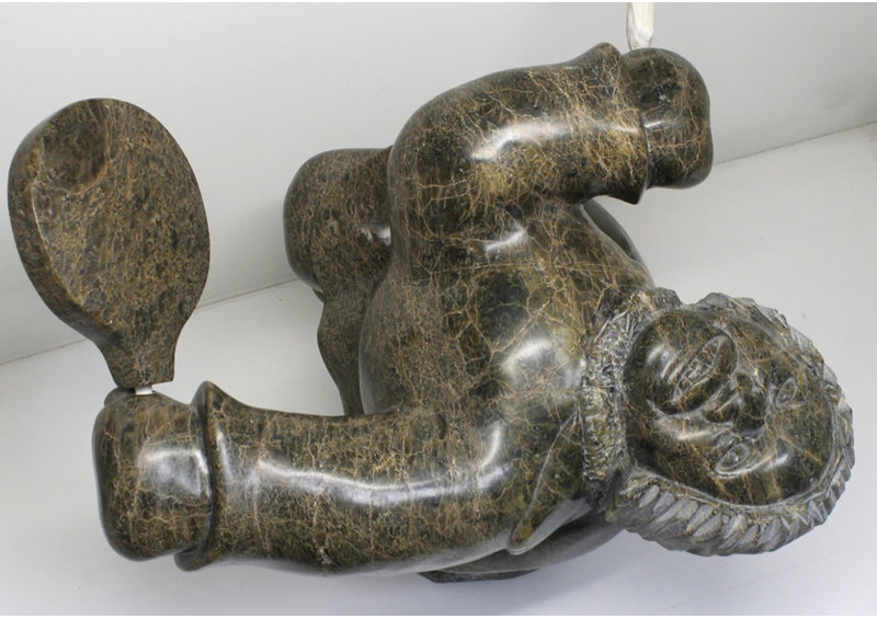 6286 Drum dancer by Aqjangajuk Shaa