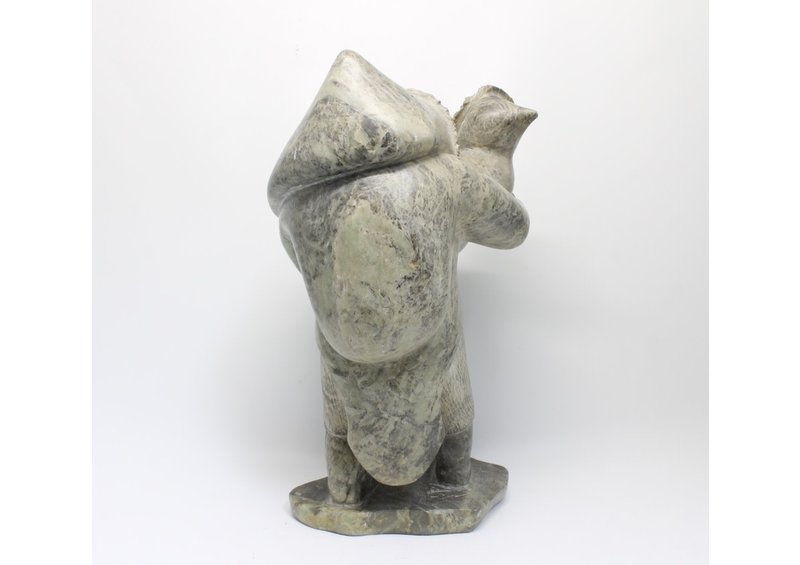 23210 Woman and children by Charlie Saila