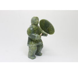 23464 Drum dancer by Archie Ishulutak