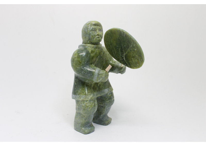 23464 Drum dancer by Archie Ishulutak