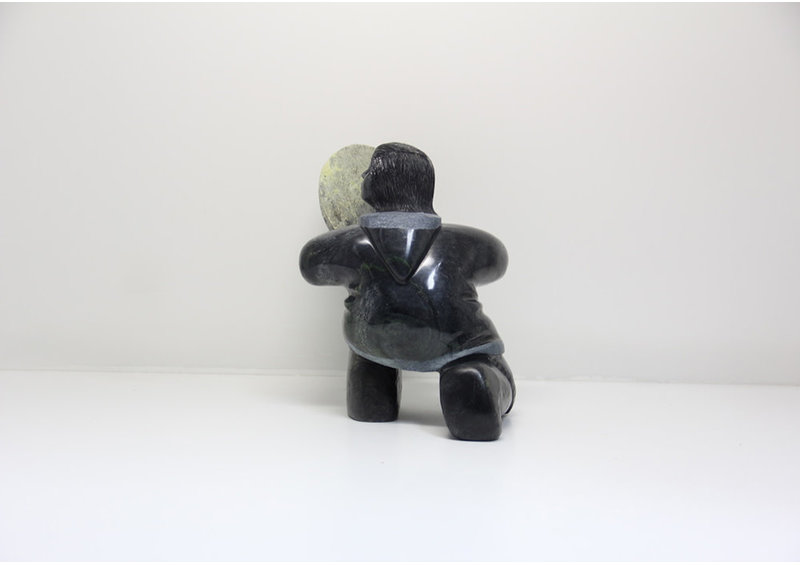 23727 Drum dancer by Archie Ishulutak