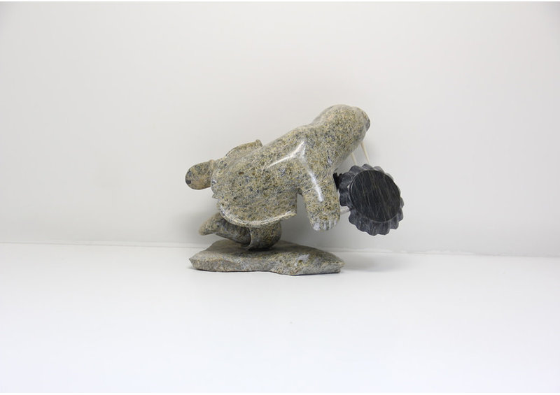 23764 Drum dancing shaman by Danny Aula