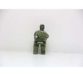 23859 Drum dancer by Archie Ishulutak