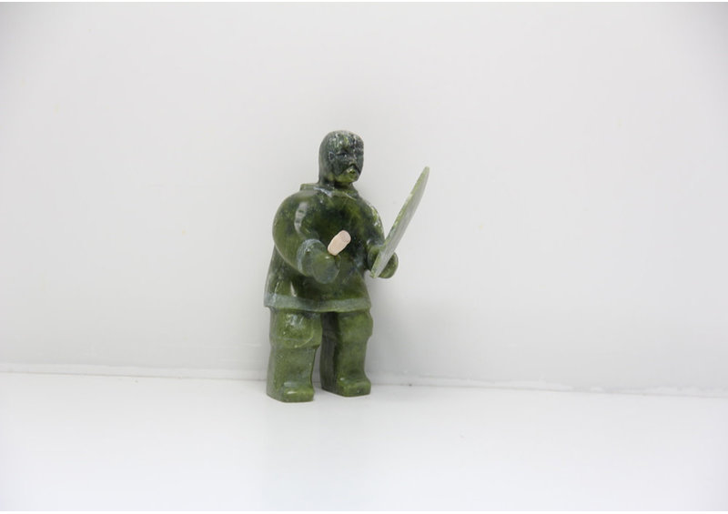 23859 Drum dancer by Archie Ishulutak