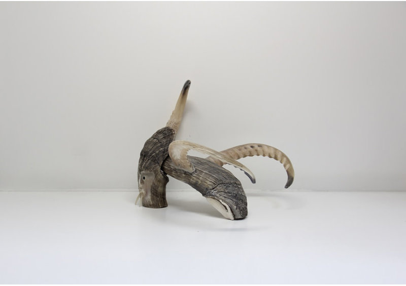 19021 Musk ox horn creature by Ben Kovic