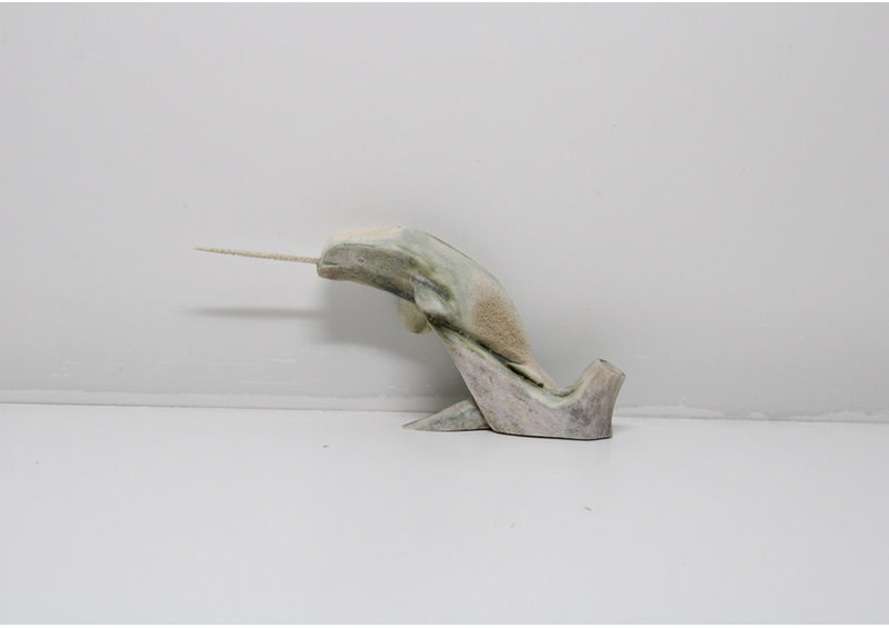 23924 Caribou antler narwhal by Iziasie