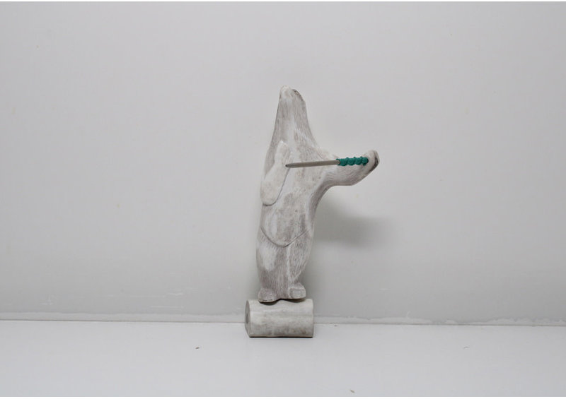 23993 Bear hunter by Iisaki Tasuka