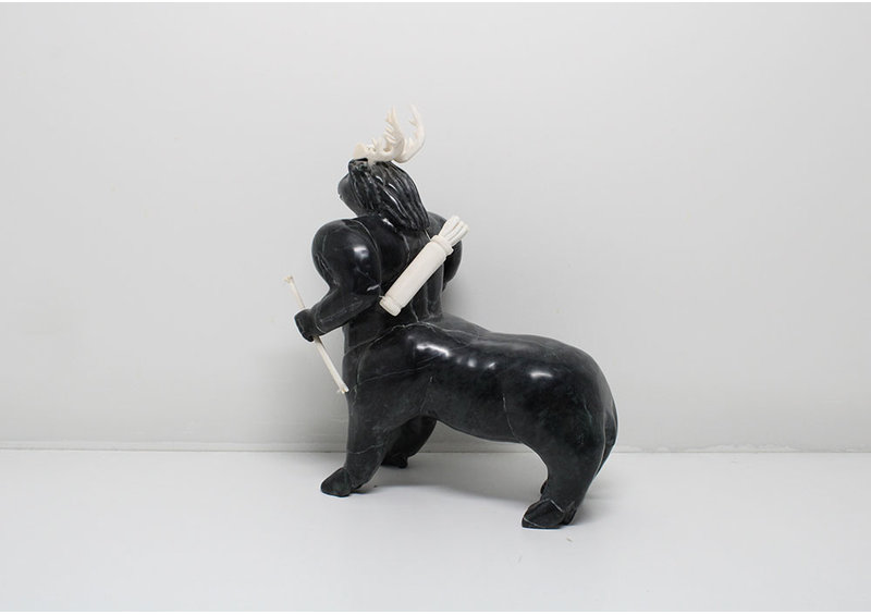 11839 Caribou Shaman by Guy Uniuksagak