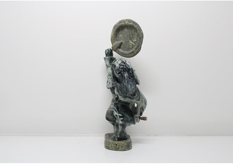 1032 Drum dancer by Pootoogoo Jaw