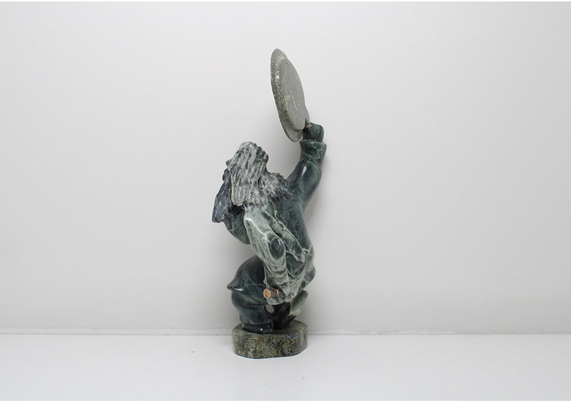 1032 Drum dancer by Pootoogoo Jaw