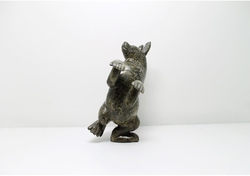 5987 Dancing arctic hare by Pitseolak Qimirpik