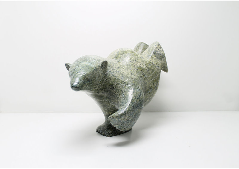 6975 Diving bear by James Noah Kelly