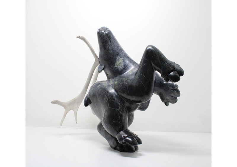 24117 Dancing caribou by Alariaq Shaa