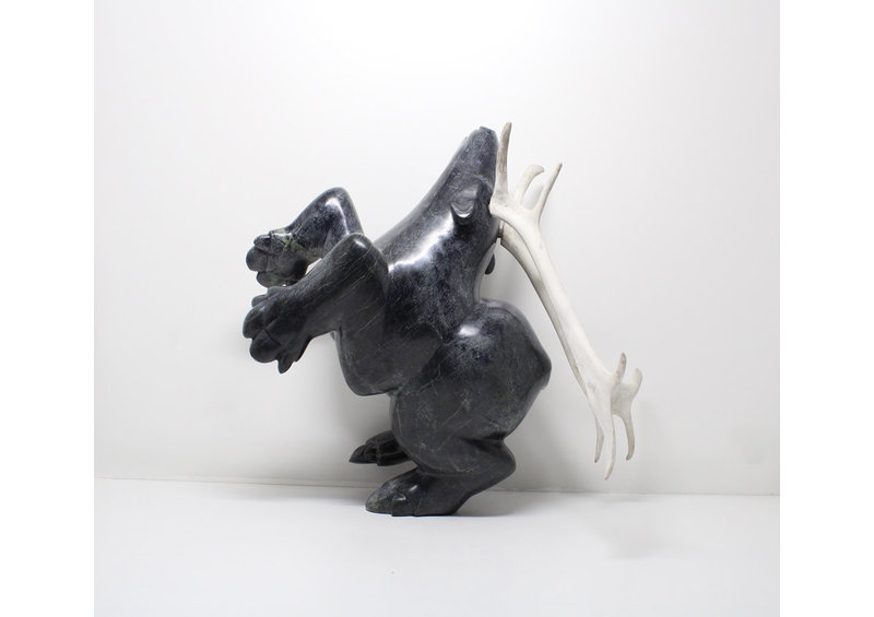 24117 Dancing caribou by Alariaq Shaa