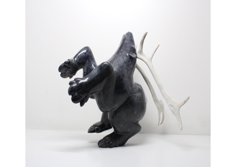 24117 Dancing caribou by Alariaq Shaa