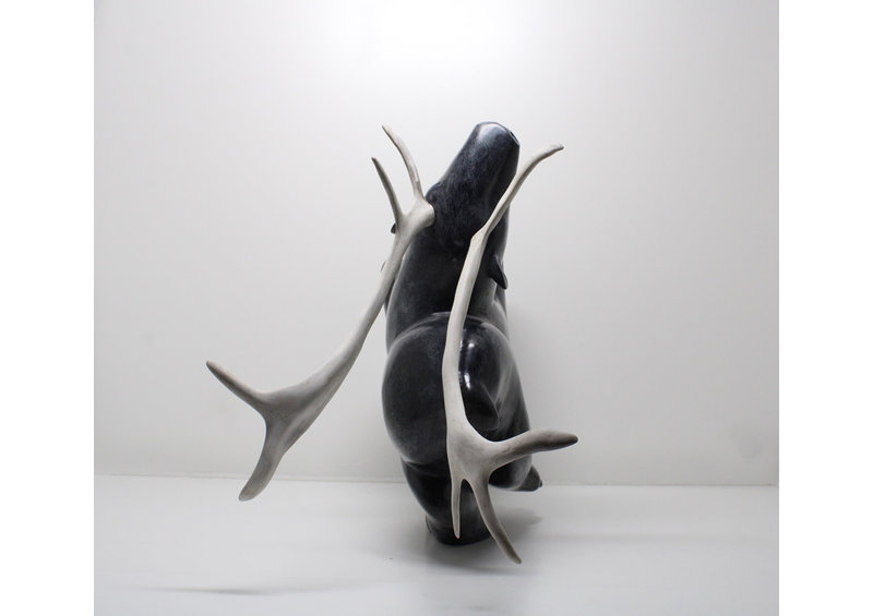 24117 Dancing caribou by Alariaq Shaa