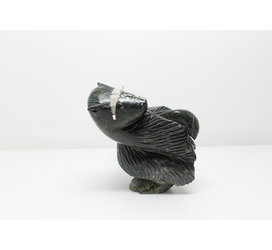 4312 Dancing Musk Ox by Pitseolak Qimirpik