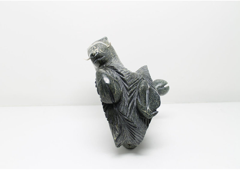 4312 Dancing Musk Ox by Pitseolak Qimirpik