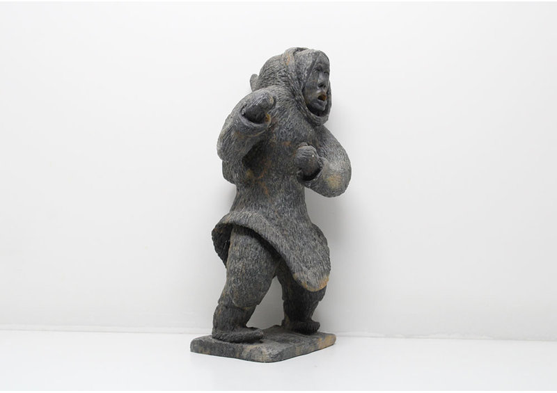 12536 Inuk man by Ike Angutiqiuaq